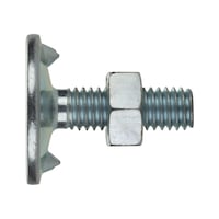 DIN 15237 steel 4.6 zinc plated