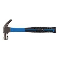Carpenters hammer with fibreglass handle