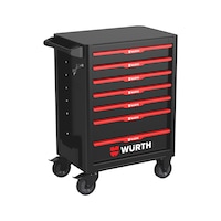 Equipped workshop trolley