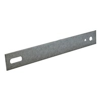 Slotted mounting plate sendzimir galvanized