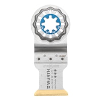 Starlock eentands hardmetalen zaagblad met TiN-coating