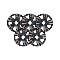 Diamond cup wheel LLS carbide promotion
