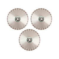 Diamond cutting disc natural stone LLS promo 3 pcs