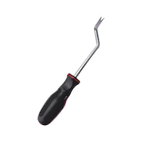 Release lever for VAG roof lining handle