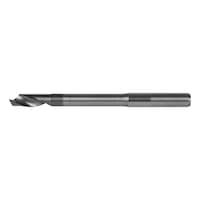 1-flute end mill SC long type W HA DLC AURALIX