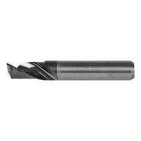 1-flute end mill SC short type W HA DLC AURALIX