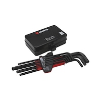 Allen key/bit ratchet set RW 32 pcs