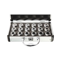 Precision collet set ER32 5 &micro;m, ISO 15488, DIN 6499