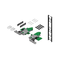 Concealed panel set Vionaro V8 Crystal
