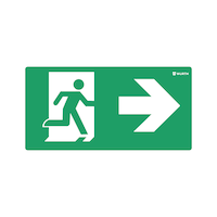 Emergency exit sign