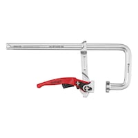 Solid all-steel quick-action lever clamp U-shape