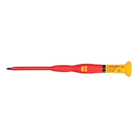 κατσαβίδι ακριβείας VDE, σταυρωτή εσοχή PH για εργασία σε εξαρτήματα υπό τάση έως 1.000 V (AC) και έως 1.500 V (DC)