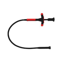 Flexible claw gripper with magnet and LED light