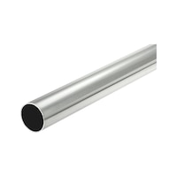 Wardrobe rail steel round