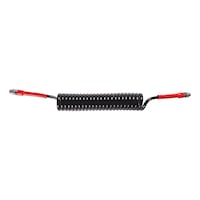 Pneumatic spiral line black BASIC