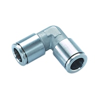 Stainless steel L-shaped plug connector