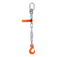 Clevis hook GK10 with textile chain DONOVA