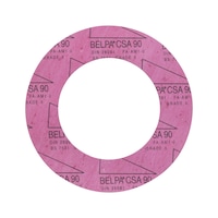 Flange gasket NBR synthetic fibre compound CSA-90