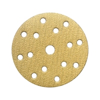 Dry sanding paper hook and loop