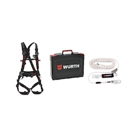 ROOF fall protection set with case