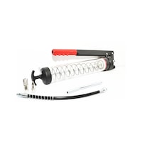 Hand-lever grease gun f. heavy machinery