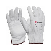 Splitback cowgrain rigger glove