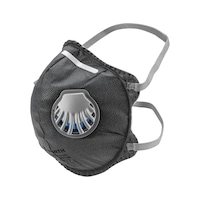 Particle-filtering half mask FFP2 V CM100 carbon