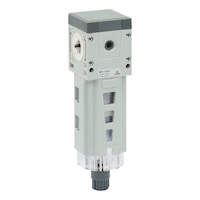 MD filter unit, compressed air