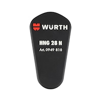 Logo plate for HNG lever riveter