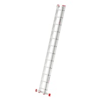 Aluminium single extension ladder