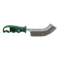Wire brush with plastic handle LESSMANN