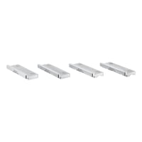 Protective jaw for vice magnetic