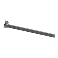 ECONOMY slanted bracket with plastic clamping