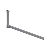 ECONOMY height-adjustable bracket with plastic clamping