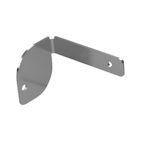 ECONOMY bracket for base board for trapezoidal roof sheet