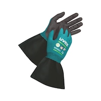 Cut-resistant glove UVEX BAMBOO TWINFLEX D XG S