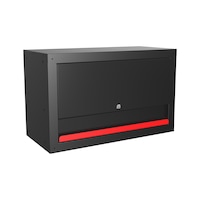 Materials cabinet f wall mount. w hydraulic hinge