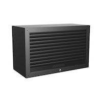 Materials cabinet f wall mount. w roll up