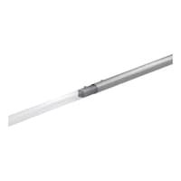 ECONOMY knee rail with aluminium connector