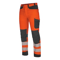 WÜRTH MODYF fluorescent high-visibility trousers, class 2