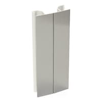 Skirting board, angled, adjustable, Emuca