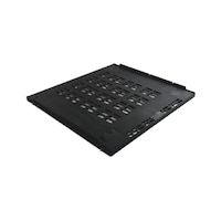 Mounting plate, plastic, for fridge, Emuca