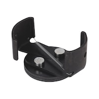 Chiave per filtro olio con flange autoserranti