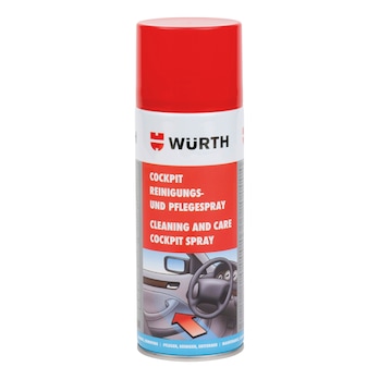 Spray de limpeza e conservação para cockpits
