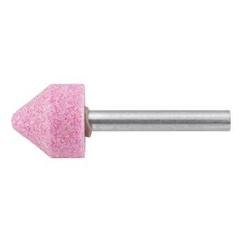 Rebolo de esmeril em corindo, rosa