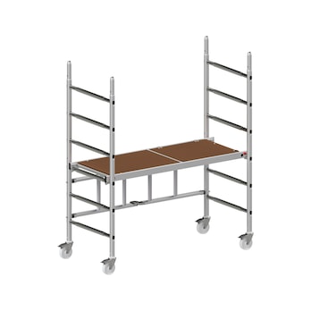 Andaime móvel em alumínio de 1,58 m – módulo 1