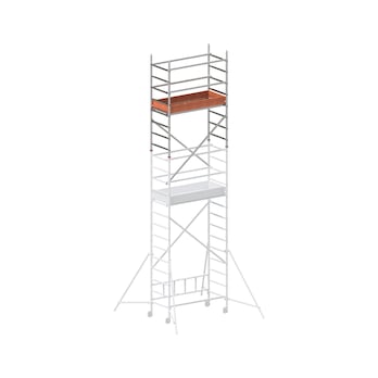 Andaime móvel em alumínio de 1,58 m – módulo 3 