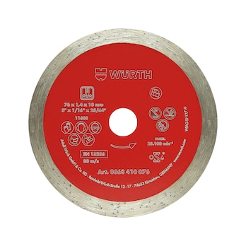 Disco de corte diamantado para azulejos