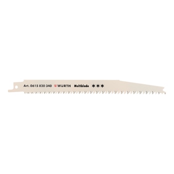 Säbelsägeblatt Holz drei Sterne Multiblade