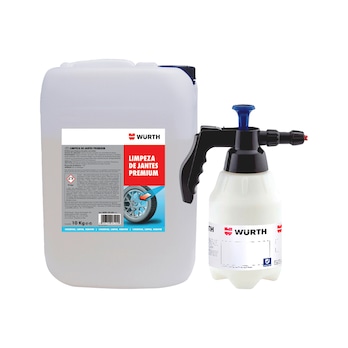 Conjunto limpeza de jantes Premium e Pulverizador